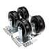 VULCAN Vulcan 00-358272 Caster Set 6 Inch Plate Mount