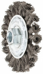 PFERD Pferd 79182384 Knotted Wheel Brush 4 in Carbon Steel