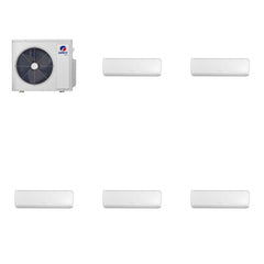 GREE GREE 48000 BTU R-32 21 SEER2 5-Zone Vireo Wall-Mounted Mini Split System