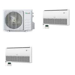 BRAVO ROMA BRAVO ROMA 30000 BTU R-32 23 SEER2 3-Zone Floor/Ceiling Mini Split System