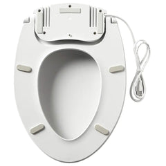 BEMIS Bemis H1900NL-000 Radiance 14-1/8 inches x 17-5/16 inches Elongated Toilet Seat