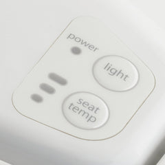 BEMIS Bemis H1900NL-000 Radiance 14-1/8 inches x 17-5/16 inches Elongated Toilet Seat