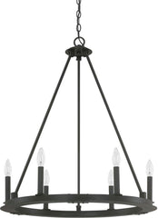 CAPITAL LIGHTING Capital Lighting 4916BI-000 Pearson 6-Light Chandelier