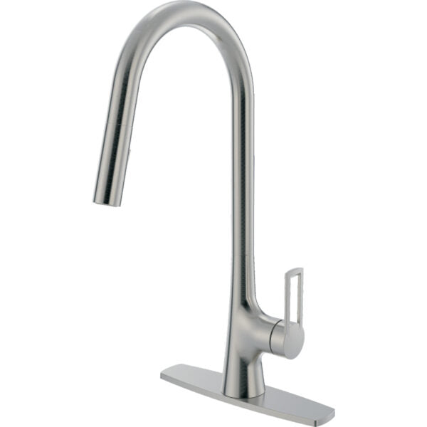 COMPASS MANUFACTURING INTERNATIONAL Compass Manufacturing International 192-8108 Westdale Single Handle Pull-Down Kitchen Faucet