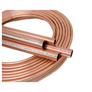 MUELLER INDUSTRIES Mueller Industries KS20040 2-1/8 inches Od x 40 Ft. Coil Copper Tubing Type K