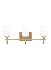 SEAGULL LIGHTING Seagull Lighting 4457103-848 Oak Moore Three Light Wall / Bath 75w Replacement MPN