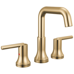 DELTA FAUCET Delta Faucet 3554-CZMPU-DST Trinsic U-Spout Widespread Bathroom Faucet 1.2 gpm