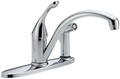 DELTA FAUCET Delta Faucet 340-WE-DST Collins Single Handle Kitchen with Integral Spray