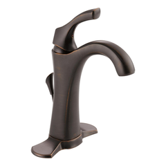 DELTA FAUCET Delta Faucet 592-DST Addison Centerset Lavatory Faucet 1.2 gpm Flow Rate 1/3 Faucet Holes