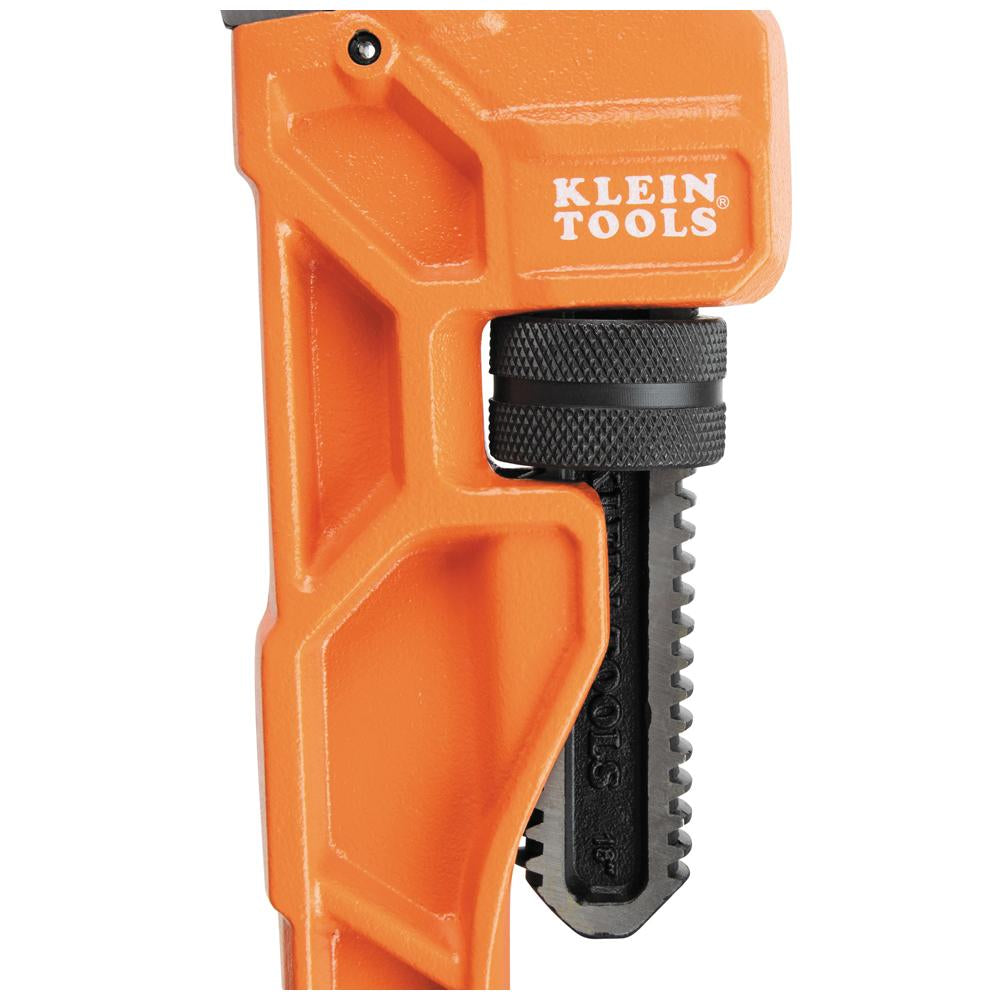 KLEIN TOOLS Klein Tools 68228 Cast Iron Pipe Wrench 18-Inch 2-1/2-Inch Jaw Capacity