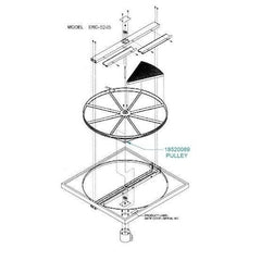 AAON Aaon R36990 Pulley Heatwheel ERC-5245/5262 3LX1/2 inches