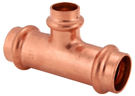BMI Bmi 47453 press reducing tee 1-1/4 inches x 1-1/4 inches x 1 inches cup t 1-1/4 x 1-1/4 x 1 prs x prs x prs