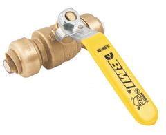 BMI Bmi 38605 brass push-fit ball valve fitting 3/4 inches (package quantities)