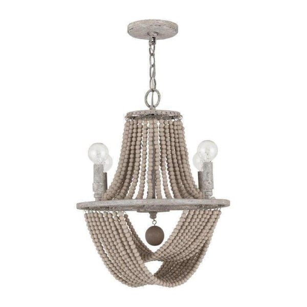 CAPITAL Capital 429541MS Kayla Chandelier 4-Light 240 Total Watts
