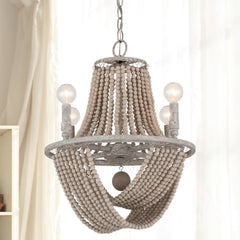 CAPITAL Capital 429541MS Kayla Chandelier 4-Light 240 Total Watts