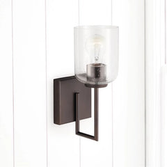 CAPITAL Capital 639311BZ-500 Carter 1 light 5 inch sconce wall light 100 watt