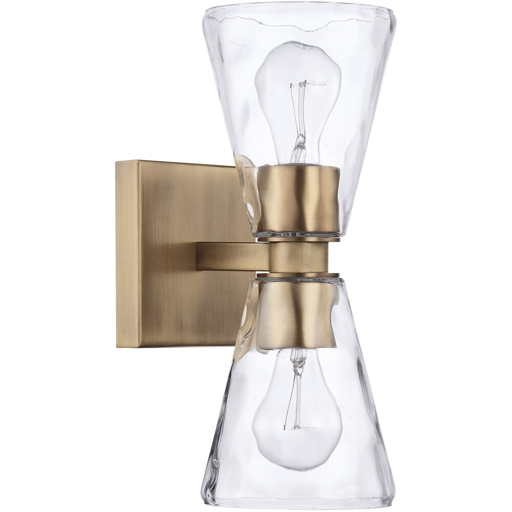 CAPITAL Capital 627522AD-456 Lyra Sconce 2-light 60W 13 feet' H x 5.25 feet' W