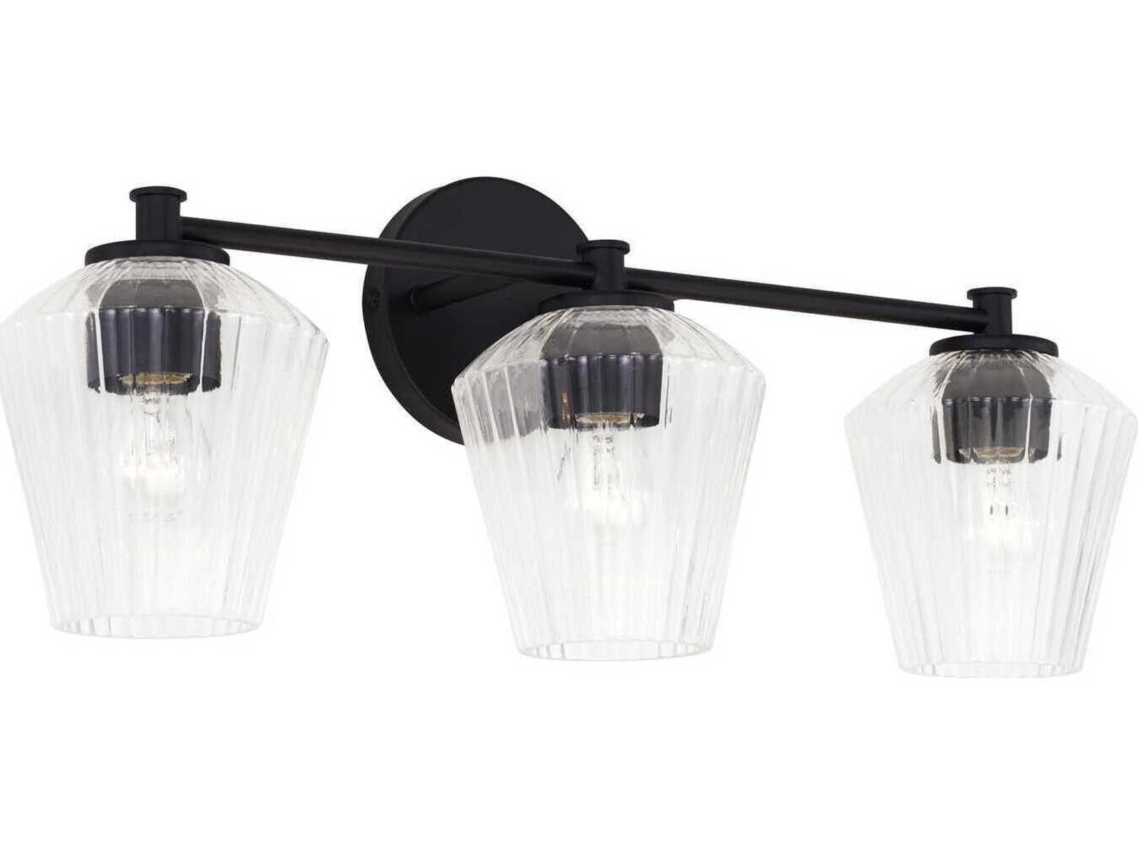 CAPITAL Capital 141431MB-507 Beau 3-light vanity 300w 24 inch