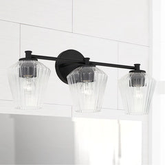 CAPITAL Capital 141431MB-507 Beau 3-light vanity 300w 24 inch