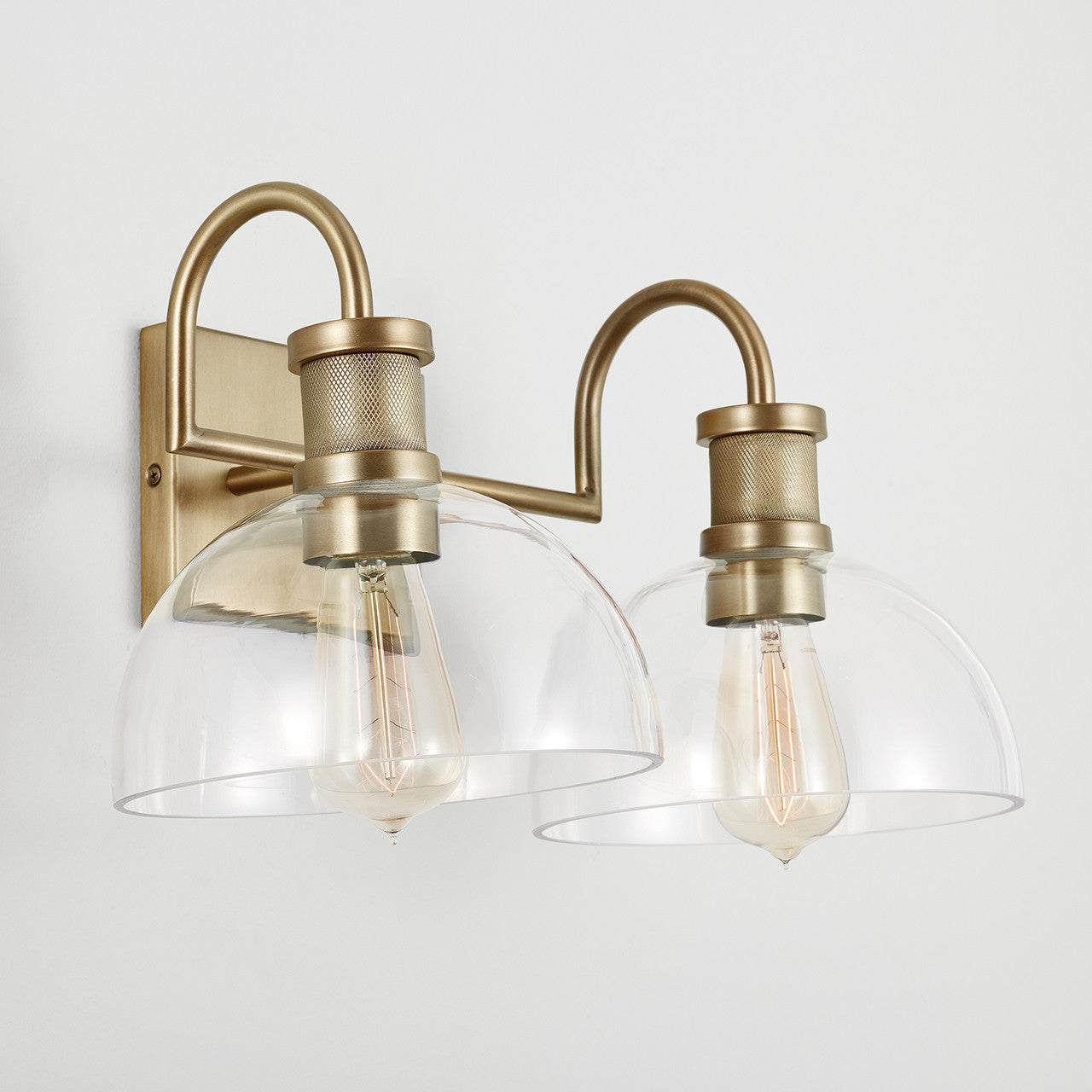CAPITAL Capital 139123AD-497 Cassidy 2-light Vanity 100-watt 17.5 feet'