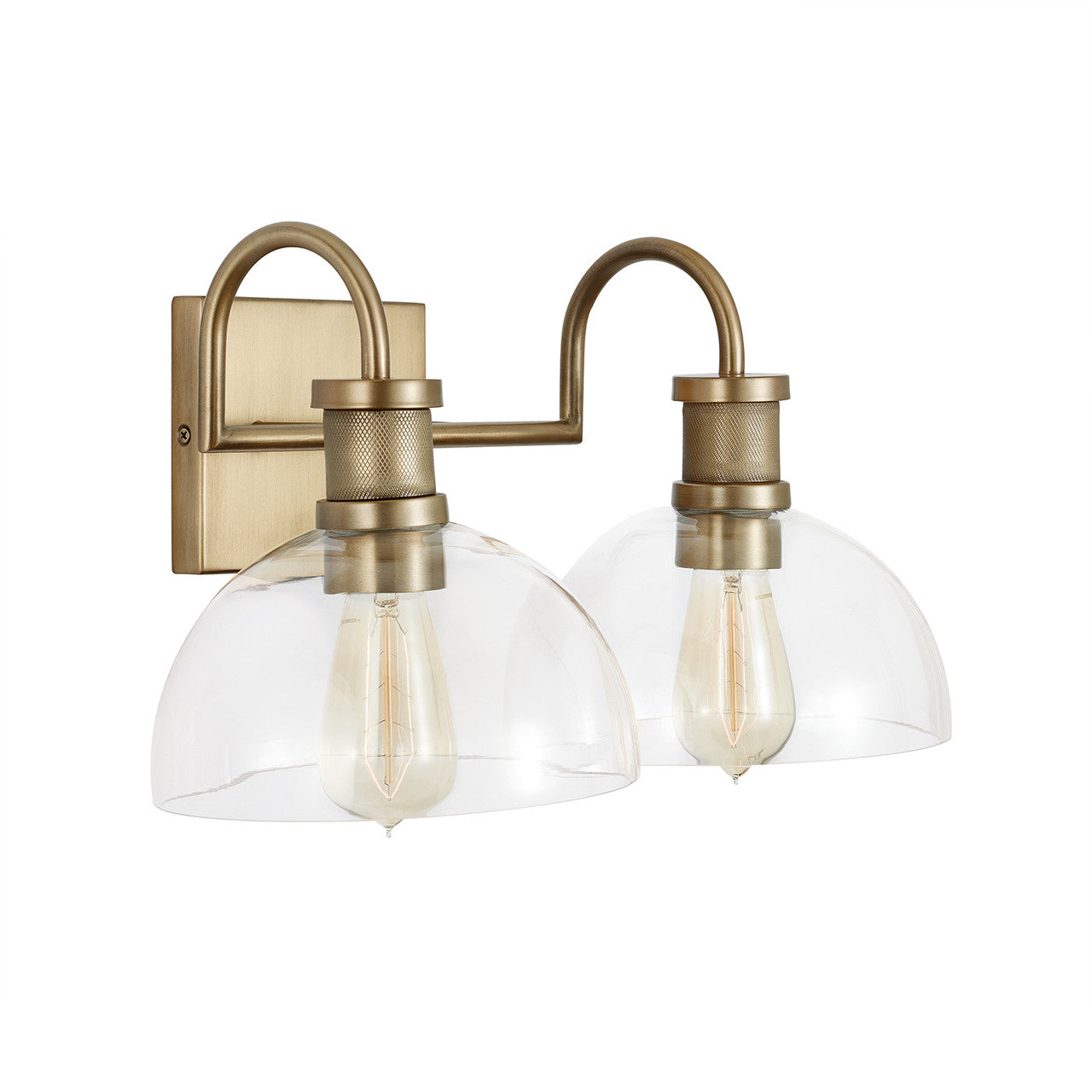 CAPITAL Capital 139123AD-497 Cassidy 2-light Vanity 100-watt 17.5 feet'