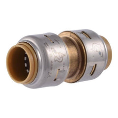 CASH-ACME Cash Acme UR008A 1/2 in. Push x 1/2 in. Dia. Push Brass Coupling Pack