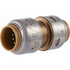 CASH-ACME Cash Acme UR008A 1/2 in. Push x 1/2 in. Dia. Push Brass Coupling Pack