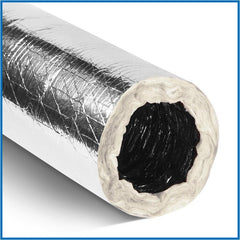 FLEXDUCT Flexduct 485C Flexduct 4 inchesx25 feet R-8 Quietflex Series 85 Rip Stop Bagged