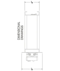 EWC CONTROLS Ewc Controls 24X14ND ND Motorized Damper 24V 24 inches x 14 inches