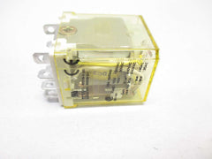 IDEC Idec RH3B-ULDC24V compact power relay 10 amp 24 VDC 3PDT blade terminals RH series indicator light