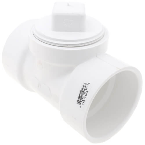 IPEX Ipex 192116AS 3 inch PVC DWV Cleanout Tee with Standard Plug