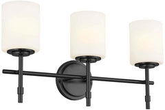 KICHLER Kichler 55142BK Three Light Bath 75W 3-Light