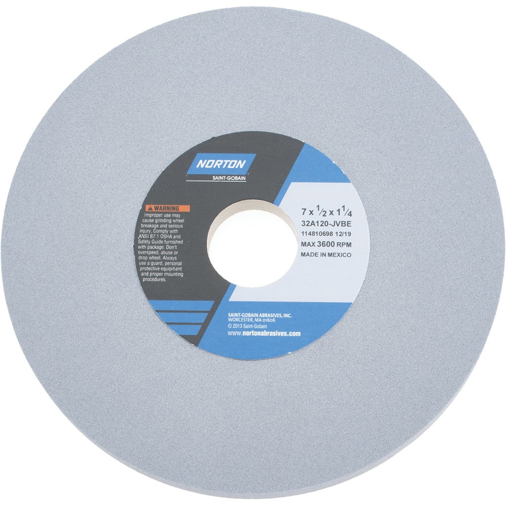 NORTON Norton 66252941016 Surface Grinding Wheel 120 Grit 7in