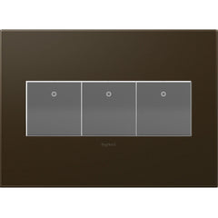 LEGRAND Legrand AWP3GBR4 Pass & Seymour 3-Gang 2-Module Wall Plate