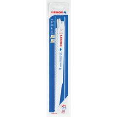 LENOX Lenox 20582956R 3/4 inch x .050 inch x 9 inch Bi-Metal Reciprocating Saw Blade 6 Tuff Tooth Teeth Per Inch 5-Pack