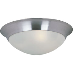 MAXIM Maxim 5851FTSN Two Light Flush Mount 2-Light 60W 14 Inch