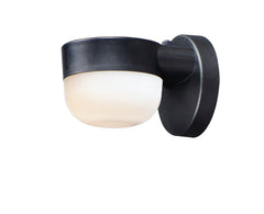 MAXIM Maxim 51115FTBK Led Outdoor Wall Sconce 8W 5 Inch
