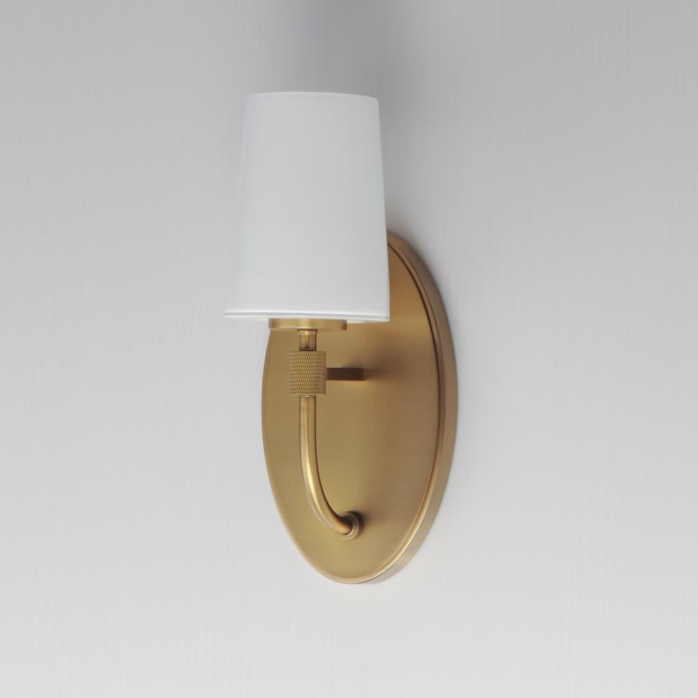 MAXIM Maxim 12691WTNAB Durham 1-Light Sconce 60 Watts