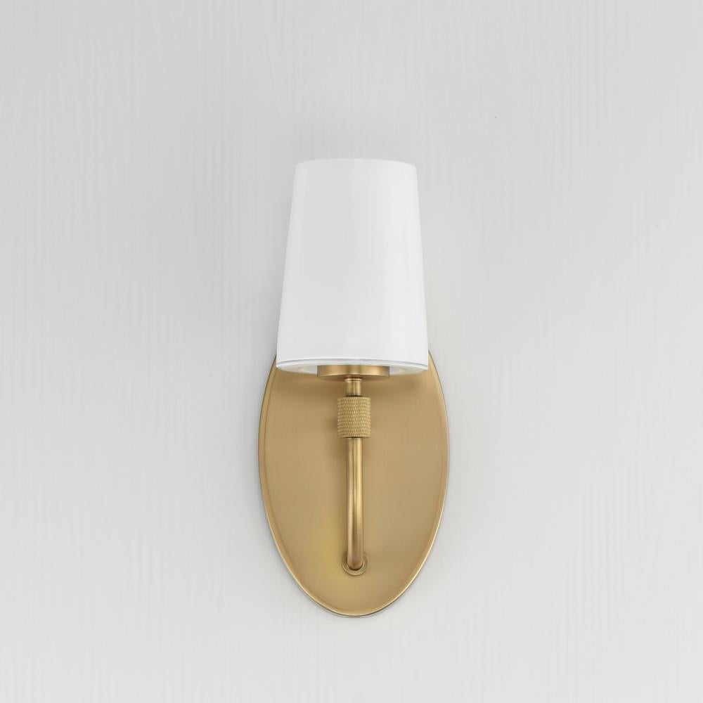 MAXIM Maxim 12691WTNAB Durham 1-Light Sconce 60 Watts