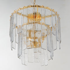 MAXIM Maxim 21833aggl warren 4 light semi flush mount 240w 18 inch tall 17.5 inch wide
