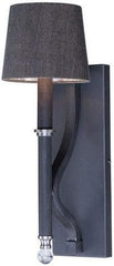 MAXIM Maxim 22332CLIO/SHD2233 Hendrick 1-Light Wall with Shade 40 Watt 19 Inch Height 6.5 Inch Width C157-22332CLIO/SHD2233