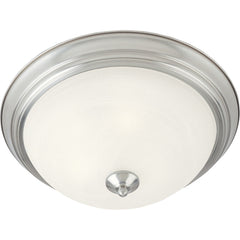 MAXIM Maxim 5849MRSN Two Light Flush Mount 2 x 60W 11.5 Inch
