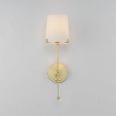 MAXIM Maxim 32361WTSBR huntington one light wall sconce 60w 20 inch height 6 inch width
