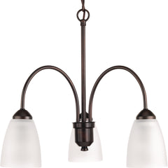 PROGRESS LIGHTING Progress Lighting P4734-20 Gather 3-Light Chandelier 100W 19-1/2 Inch