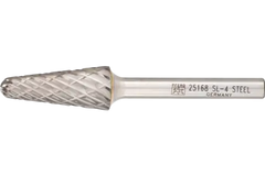 PFERD Pferd 26553 TC bur set 5 piece 1/4 inches shank steelcut plastic display