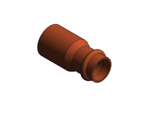 MUELLER INDUSTRIES Mueller Industries PF01326 Reducer 3/4 inches x 1/2 inches Pack of 10