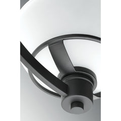 PROGRESS LIGHTING Progress Lighting P400036-031 Domain 6 Light Chandelier 600 Watt 32 Inch Wide