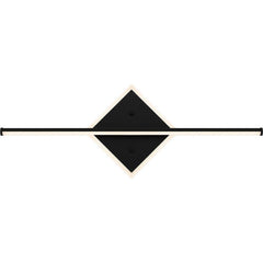 QUOIZEL Quoizel PCPCL8525MBK Parcelle LED Bath Light Wall Light 17W 25 inch
