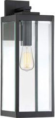 QUOIZEL Quoizel WVR8407EK Westover Modern Industrial Outdoor Wall Sconce Lighting 150 Watt (20 inchesH x 7 inchesW)