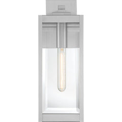 QUOIZEL Quoizel WVR8406SS Westover 1-light 17 inch stainless steel outdoor wall lantern 100W